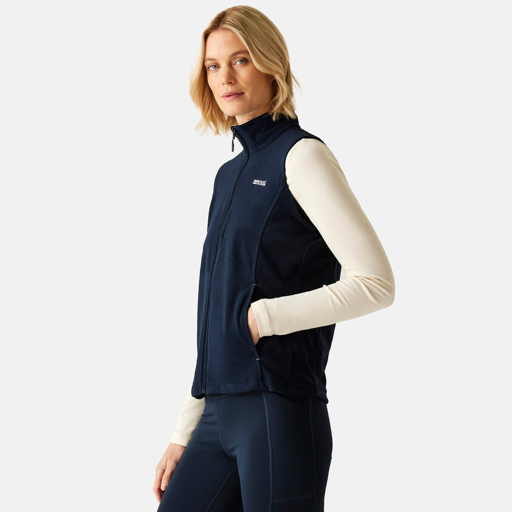 Regatta Womens Soft Fleece Gilet (Size 12) - Blue