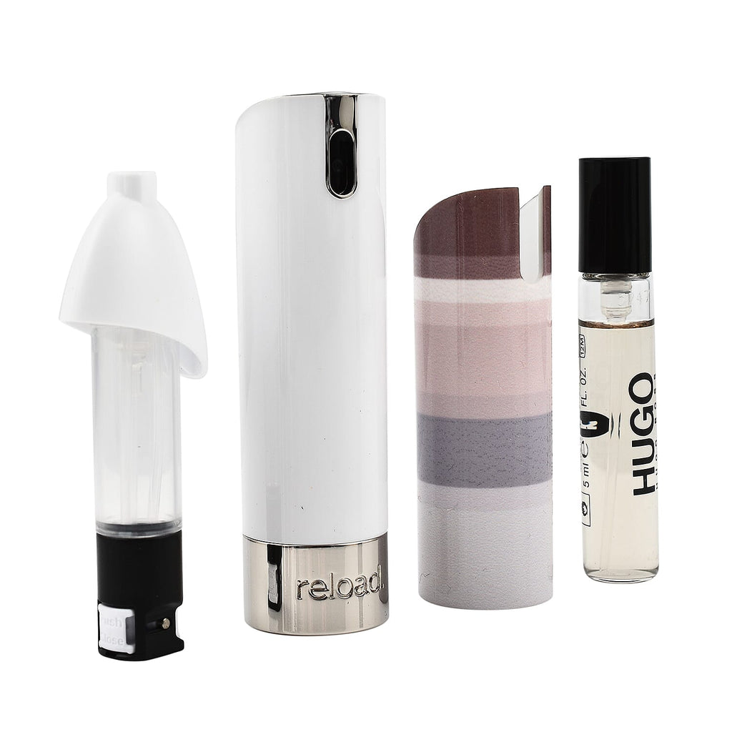 Reload Mini Perfume Spray White (Incl. Hugo Boss Woman - 5ml - Grey Skin) - Grey Variations