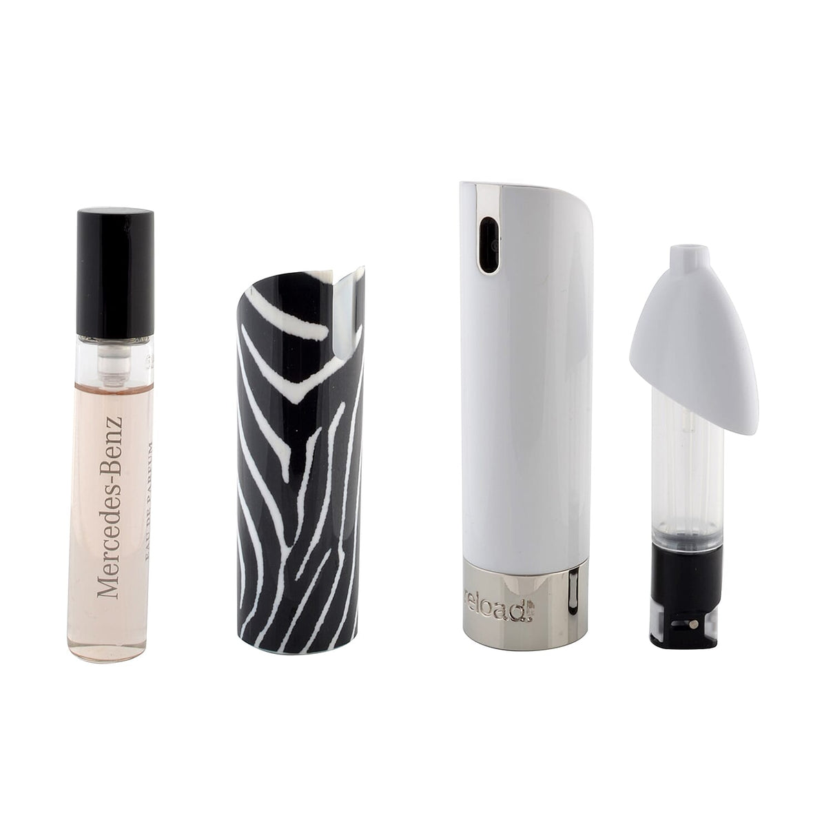 Reload Mini Perfume Spray White (Incl. Mercedes For Women and Zebra Skin) 6888505 0