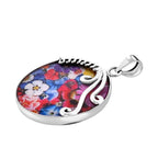 Resin  Pendant  Sterling Silver 5.00 ct  5.000  Ct.