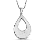 White Austrian Crystal Enamelled Necklace (Size - 24-2 inch Ext.)
