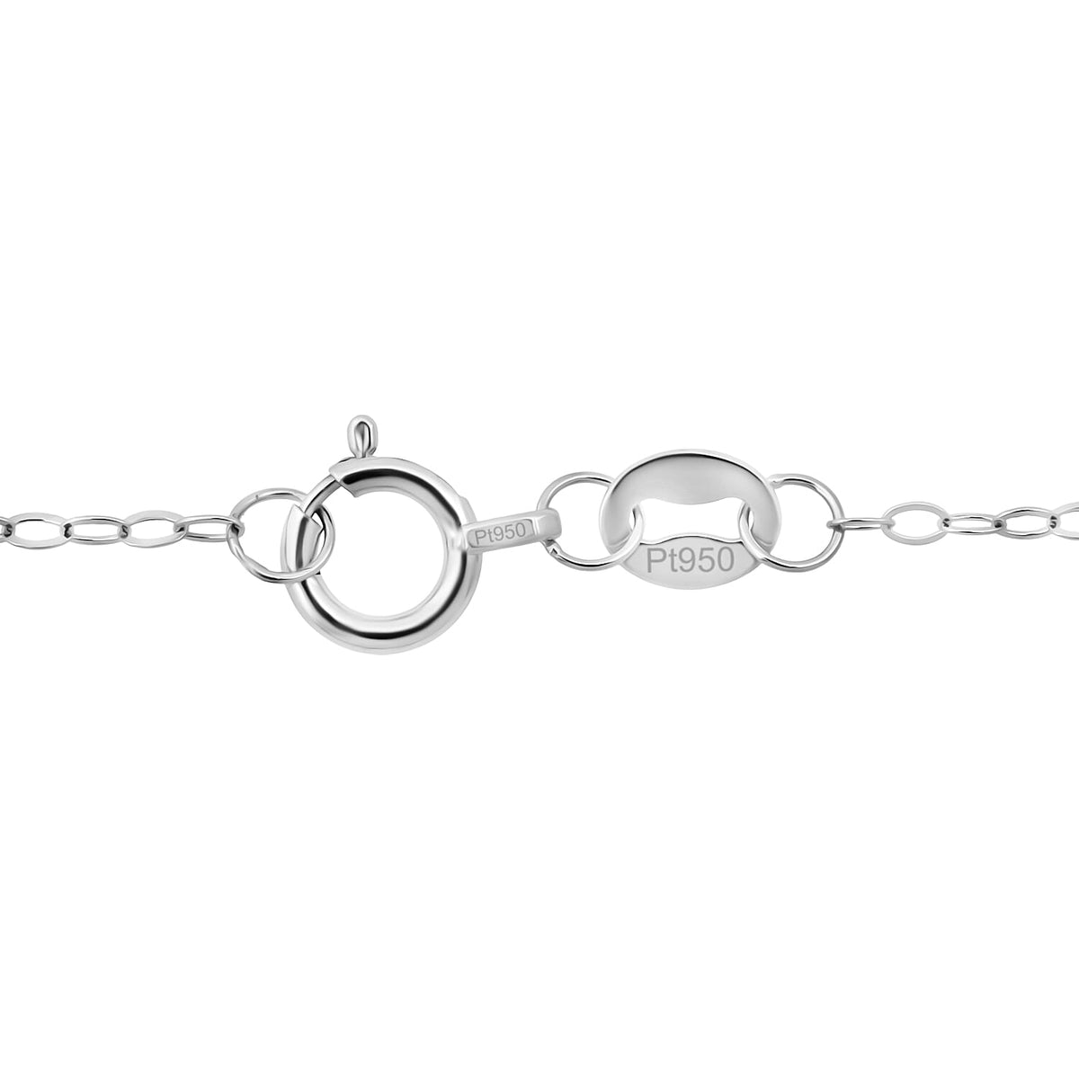 Royal Bali Collection - Rhapsody 950 Platinum - AAAA Golden Colour South Sea Pearl (9-11mm) Necklace (Size - 18) with Spring Ring Clasp V32521164 5