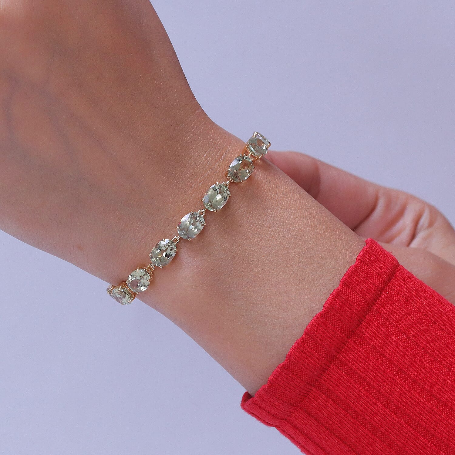 RHAPSODY 950 Platinum AAAA Natural Turkizite Tennis Bracelet (Size - 7.5) 27.56 Ct, Platinum Wt.10.72 Gms 8567946 2