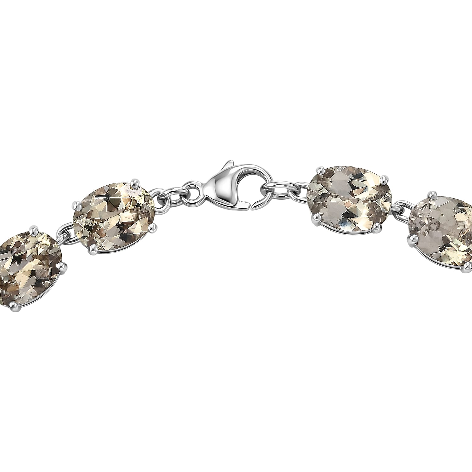 RHAPSODY 950 Platinum AAAA Natural Turkizite Tennis Bracelet (Size - 7.5) 27.56 Ct, Platinum Wt.10.72 Gms 8567946 4