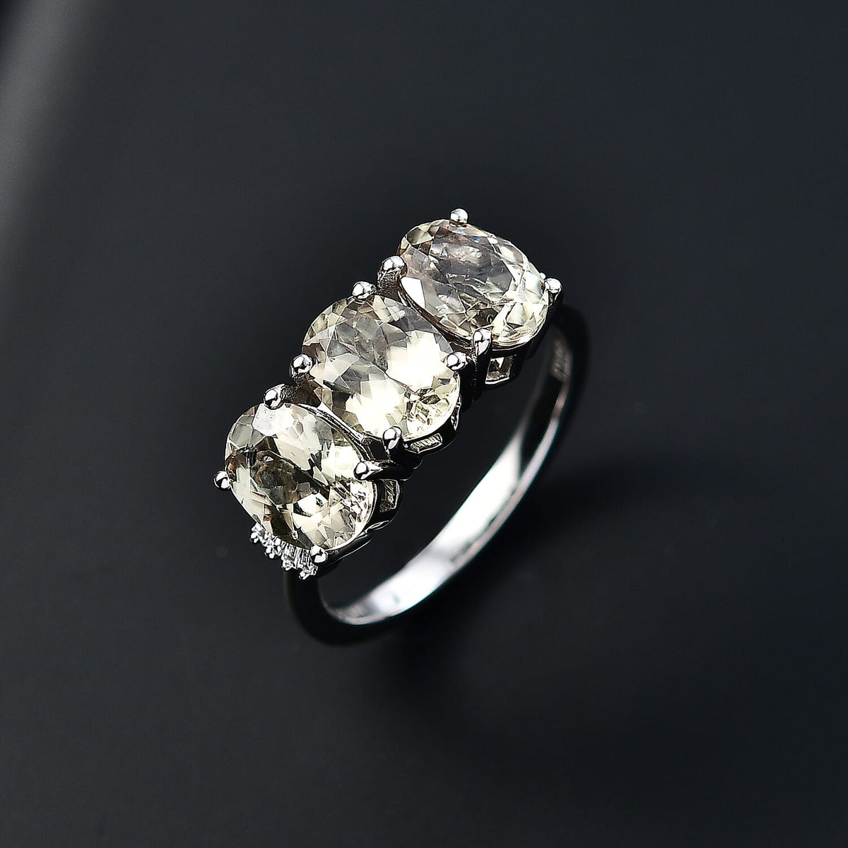 Rhapsody 950 Platinum AAAA Turkizite White Diamond EF, VS Trilogy Ring 8062579 1
