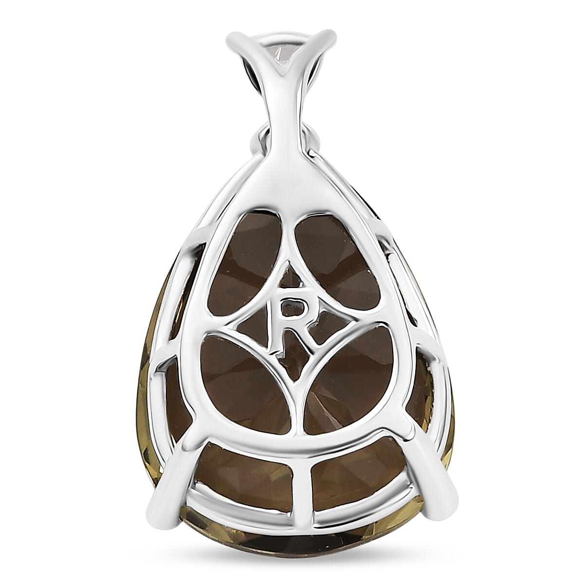 The Heirloom Collection -Rhapsody -950 Platinum AAAA Natural Turkizite and Natural Diamond (VS/E-F) Solitaire Pendant 20.13 Ct 8557644 5