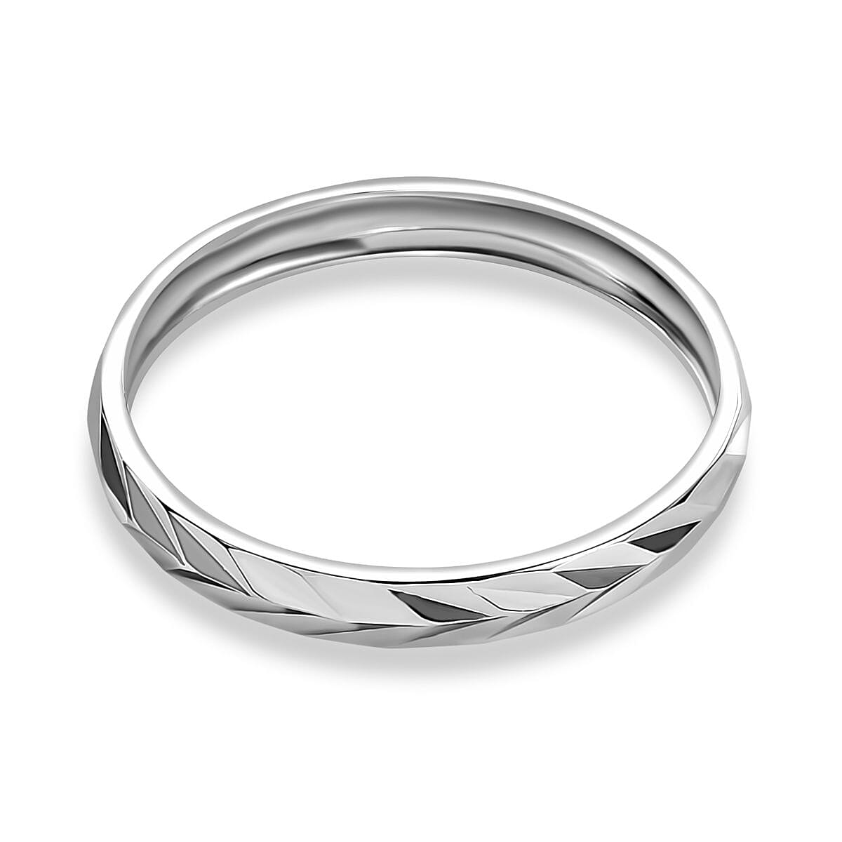 RHAPSODY - 950 Platinum Band Ring 8036796 4
