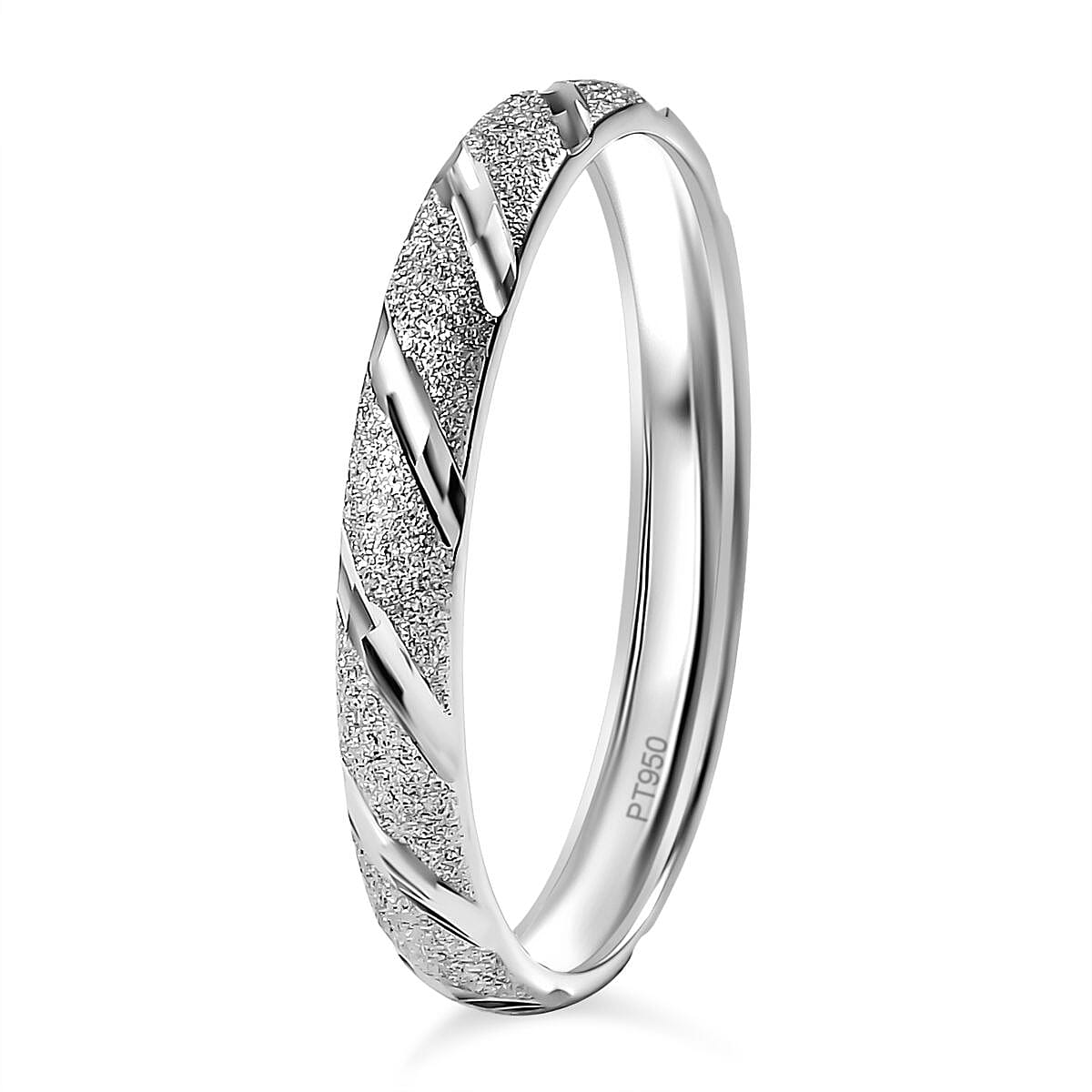 RHAPSODY - 950 Platinum Band Ring 8036779 4