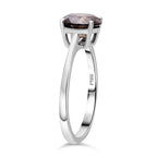 TONY DINIZ PRIVATE COLLECTION - 950 Platinum SGL Certified Natural Champagne Diamond Solitaire Ring 2.00 Ct.