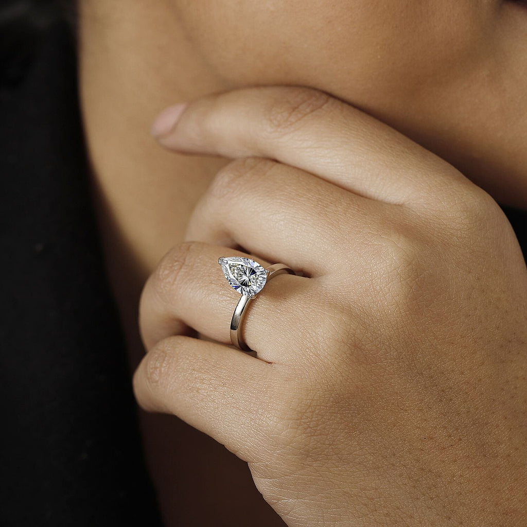 RHAPSODY - 950 Platinum IGI Certified Lab Grown Diamond (VS-G) Solitaire Ring 2.08 Ct.