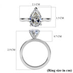 RHAPSODY - 950 Platinum IGI Certified Lab Grown Diamond (VS-G) Solitaire Ring 2.08 Ct.