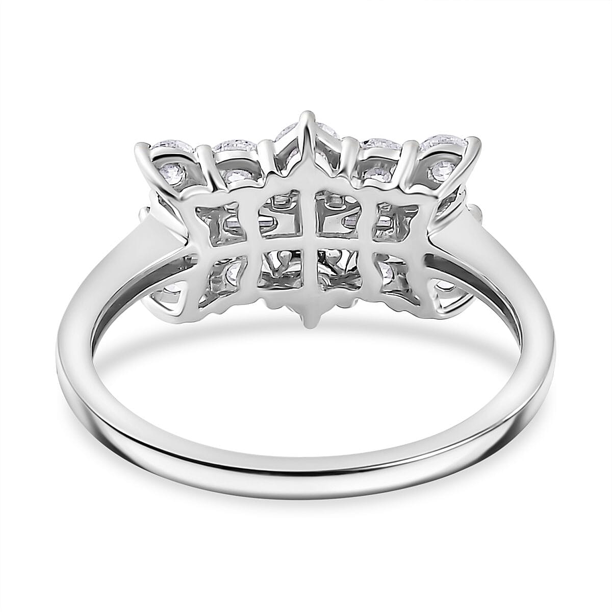 Rhapsody 950 Platinum VS White Diamond EF, VS Ring, Platinum Wt.5 Gms  1.000  Ct. 8133940 4