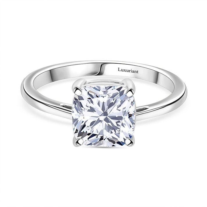LUXURIANT 5 Ct. Lab Grown Diamond Solitaire Ring in 950 Platinum 8312157 1