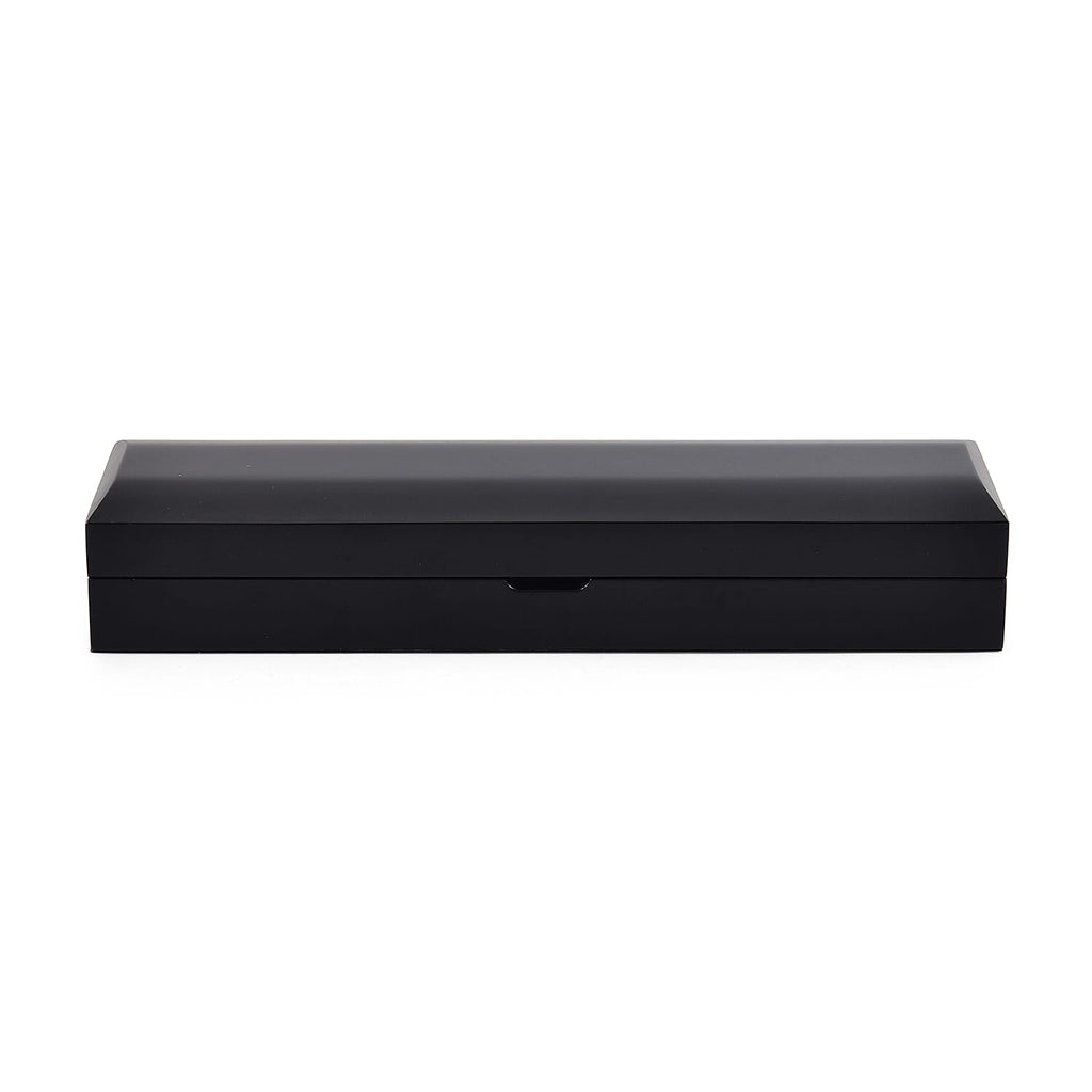 Rhapsody Patterned Jewellery Box (Size 24x7x4 cm) - Black & Black