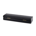 Rhapsody Patterned Jewellery Box (Size 24x7x4 cm) - Black & Black