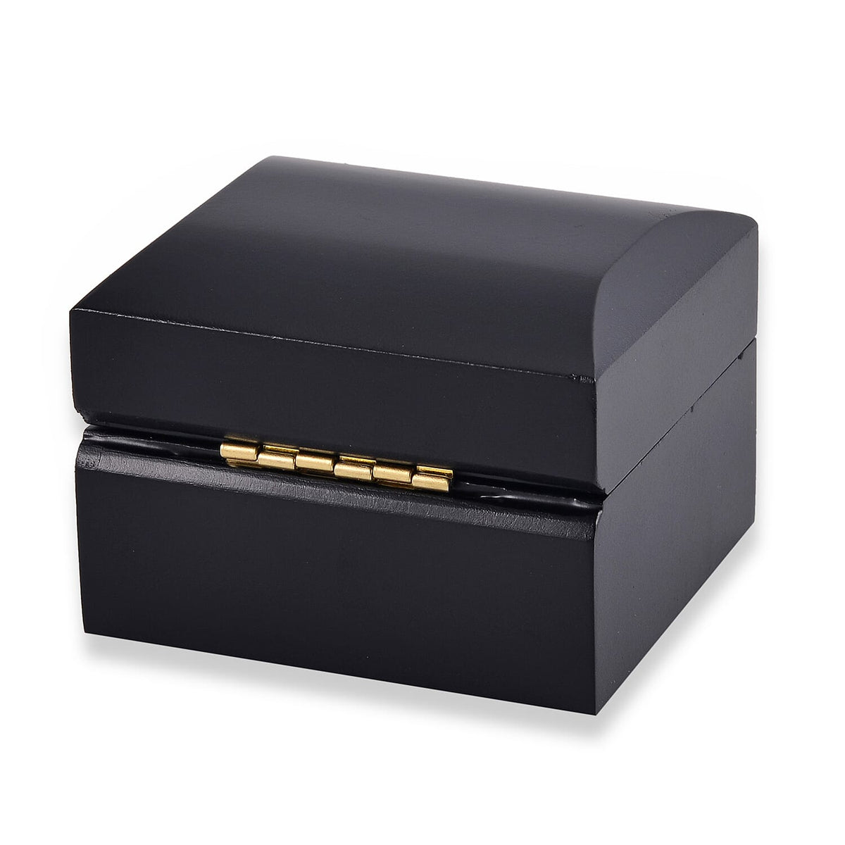 Rhapsody Patterned Ring Box (Size 2x2x1 cm) - Black &amp; Black 7698543 3