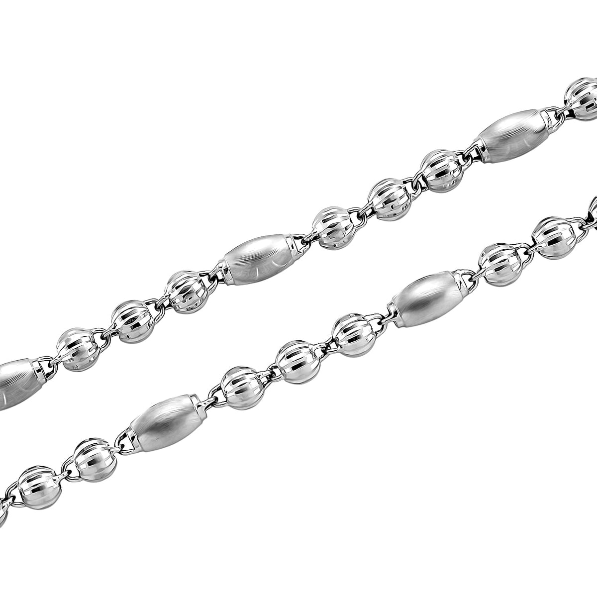 RHAPSODY 950 Platinum 5.5MM Saturn Chain (Size - 20) with Lobster Clasp 8356049 4