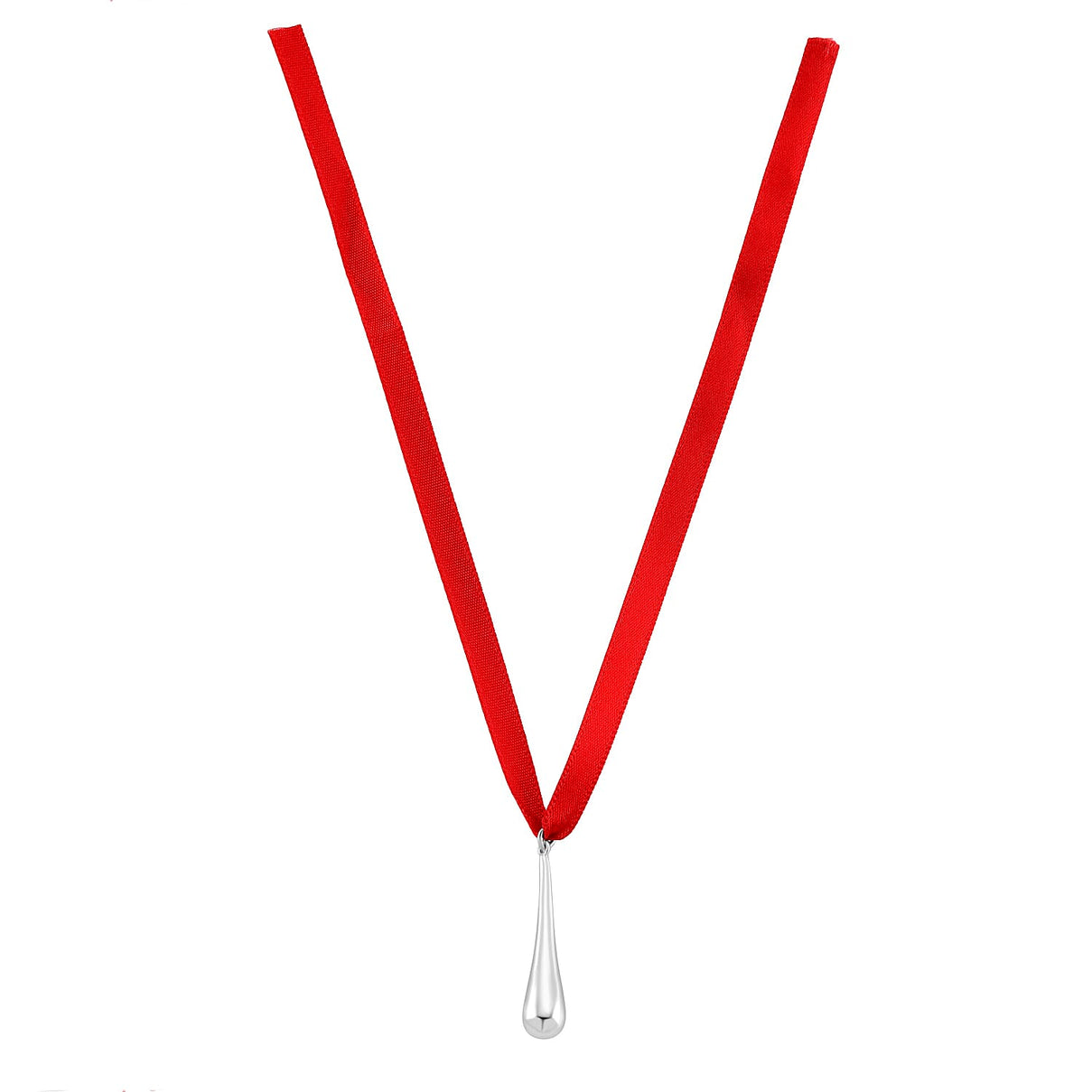 Lucy Q-Drop Bauble CollectionTeardrop Pendant with Red Ribbon 8283772 4