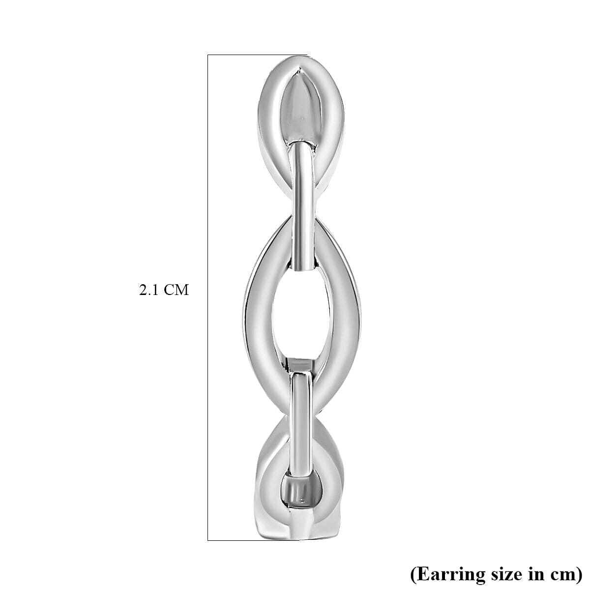 Rhodium Overlay Sterling Silver Earring 3682056 5