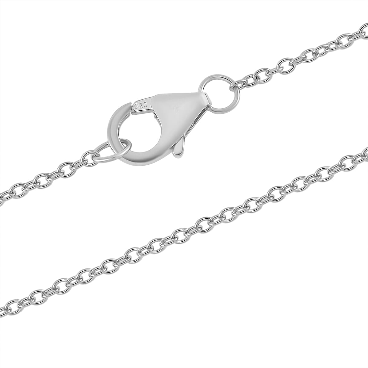 LUCY Q - Drip Collection Necklace (Size - 18) in Rhodium Overlay Sterling Silver 8024760 6