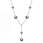 Rhodium Overlay Sterling Silver NecklaceE (Size - 18),  Silver Wt. 13.1 Gms