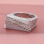 Treasure Of Siam - Rhodium Overlay Sterling Silver Ring
