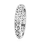 Rhodium Overlay Sterling Silver Ring