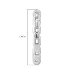 LUCY Q - Bubble Collection Solitaire Stud Push Post Earring with Push Back in Rhodium Overlay Sterling Silver