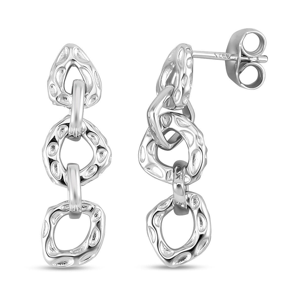 Rachel Galley Versa Collection - Rhodium Overlay Sterling Silver Dangle Earrings 7572465 0