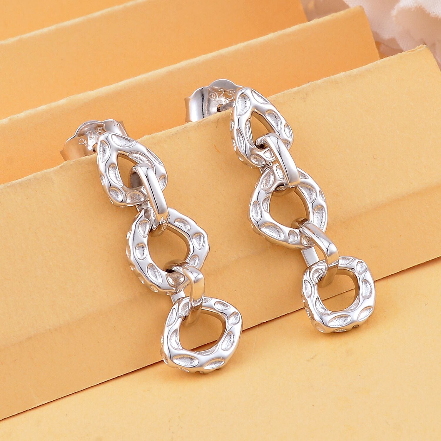 Rachel Galley Versa Collection - Rhodium Overlay Sterling Silver Dangle Earrings 7572465 1