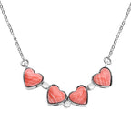 Rhodochrosite Necklace (Size - 20 With 4 Inch Extender) 35.00 Ct