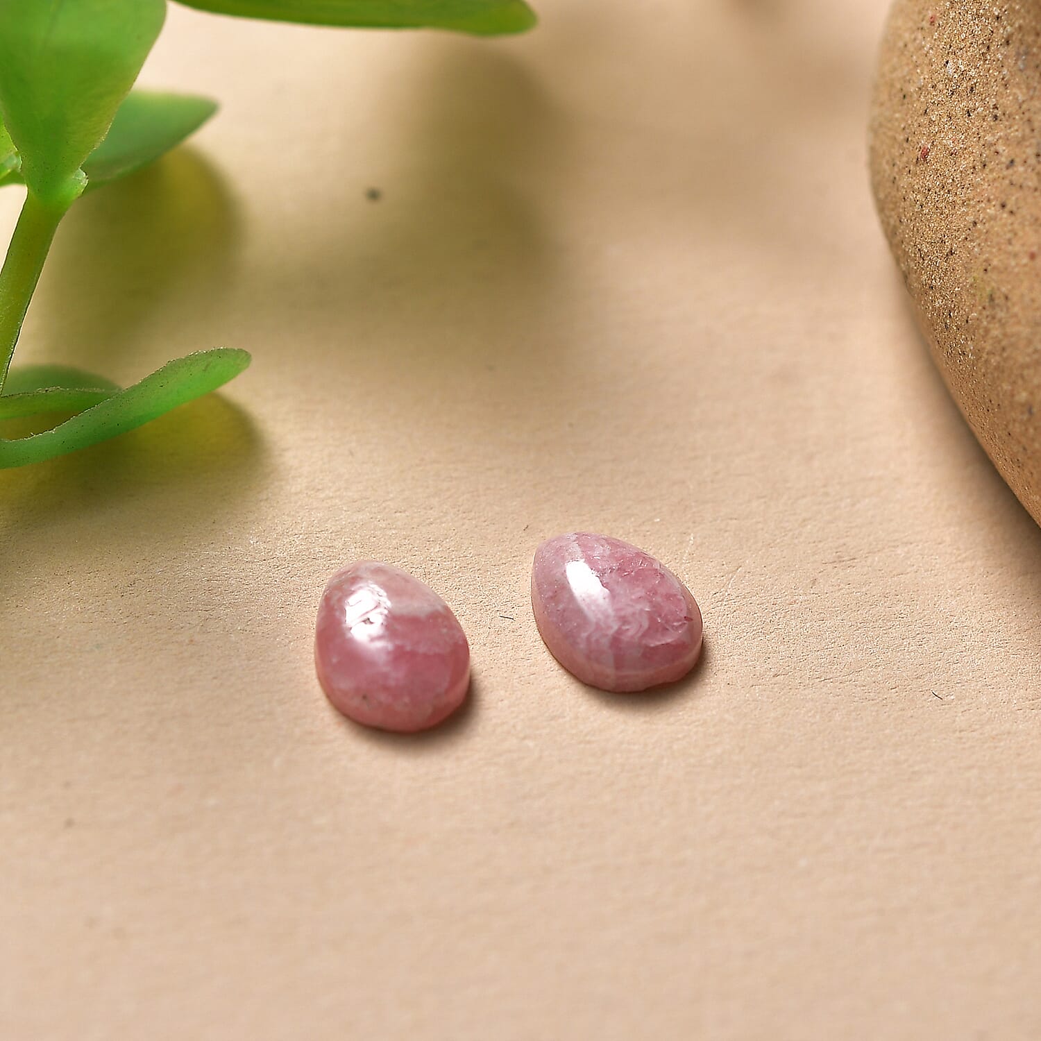 Rhodochrosite Pear 7X5 mm Gemstone, 1.65 Ct 8511561 2