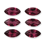 Rhodolite Garnet Marquee 5X2.5 mm Gemstone, 1.15 Ct