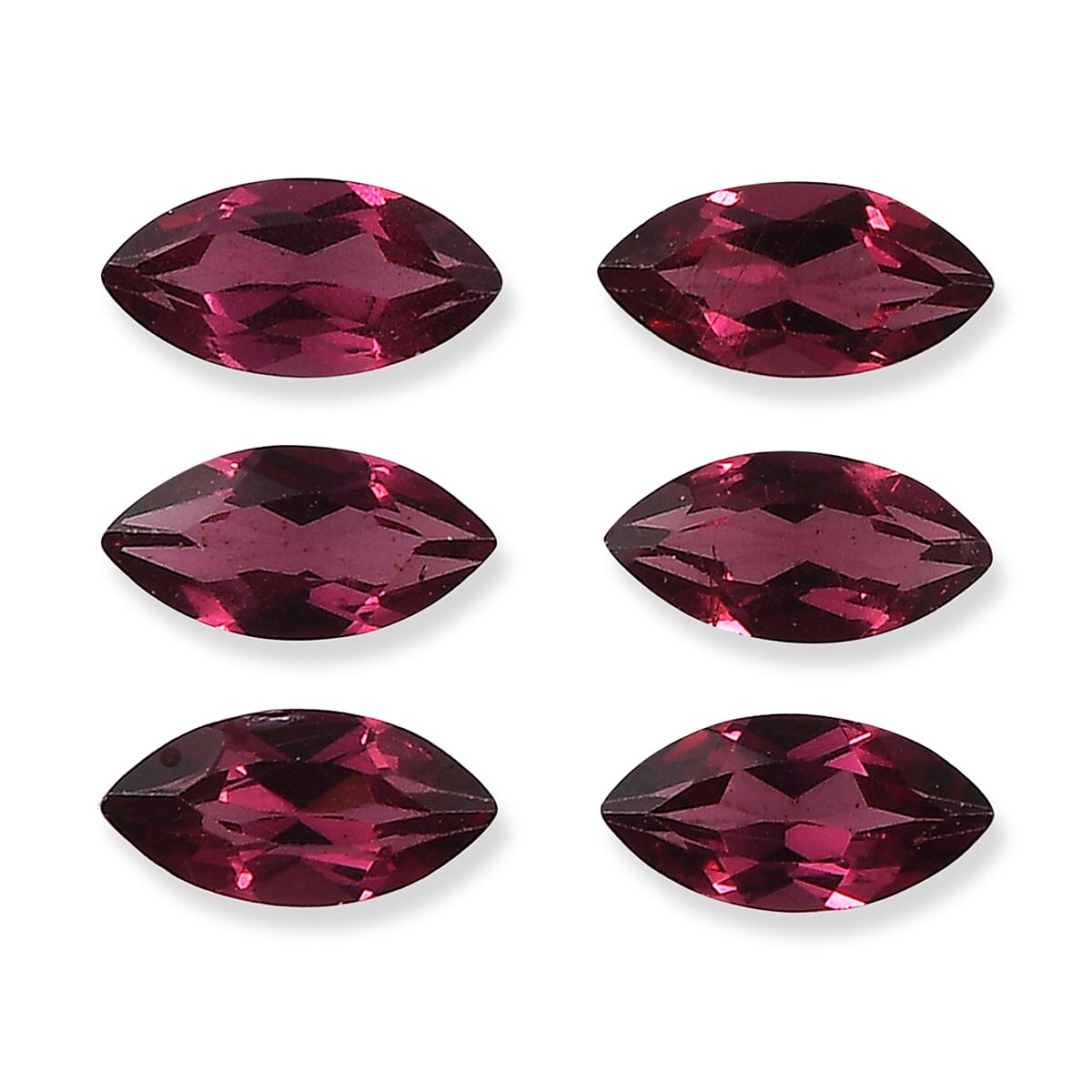 Rhodolite Garnet Marquee 5X2.5 mm Gemstone, 1.15 Ct V32514627 0