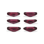 Rhodolite Garnet Marquee 5X2.5 mm Gemstone, 1.15 Ct