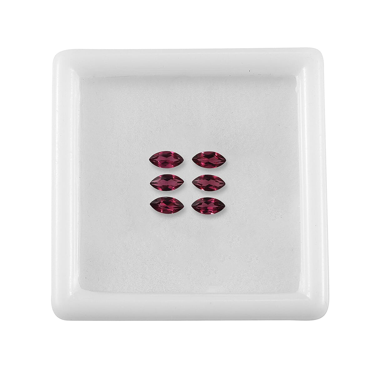 Rhodolite Garnet Marquee 5X2.5 mm Gemstone, 1.15 Ct V32514627 4
