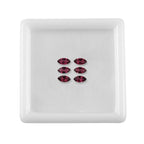 Rhodolite Garnet Marquee 5X2.5 mm Gemstone, 1.15 Ct