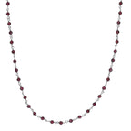Rhodolite Garnet Necklace (Size - 20) 30.50 Ct