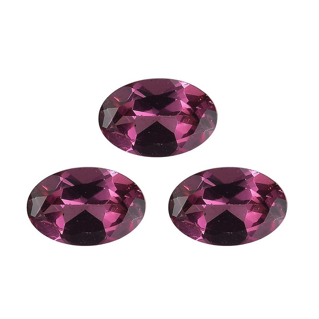 Rhodolite Garnet Oval 6x4 mm