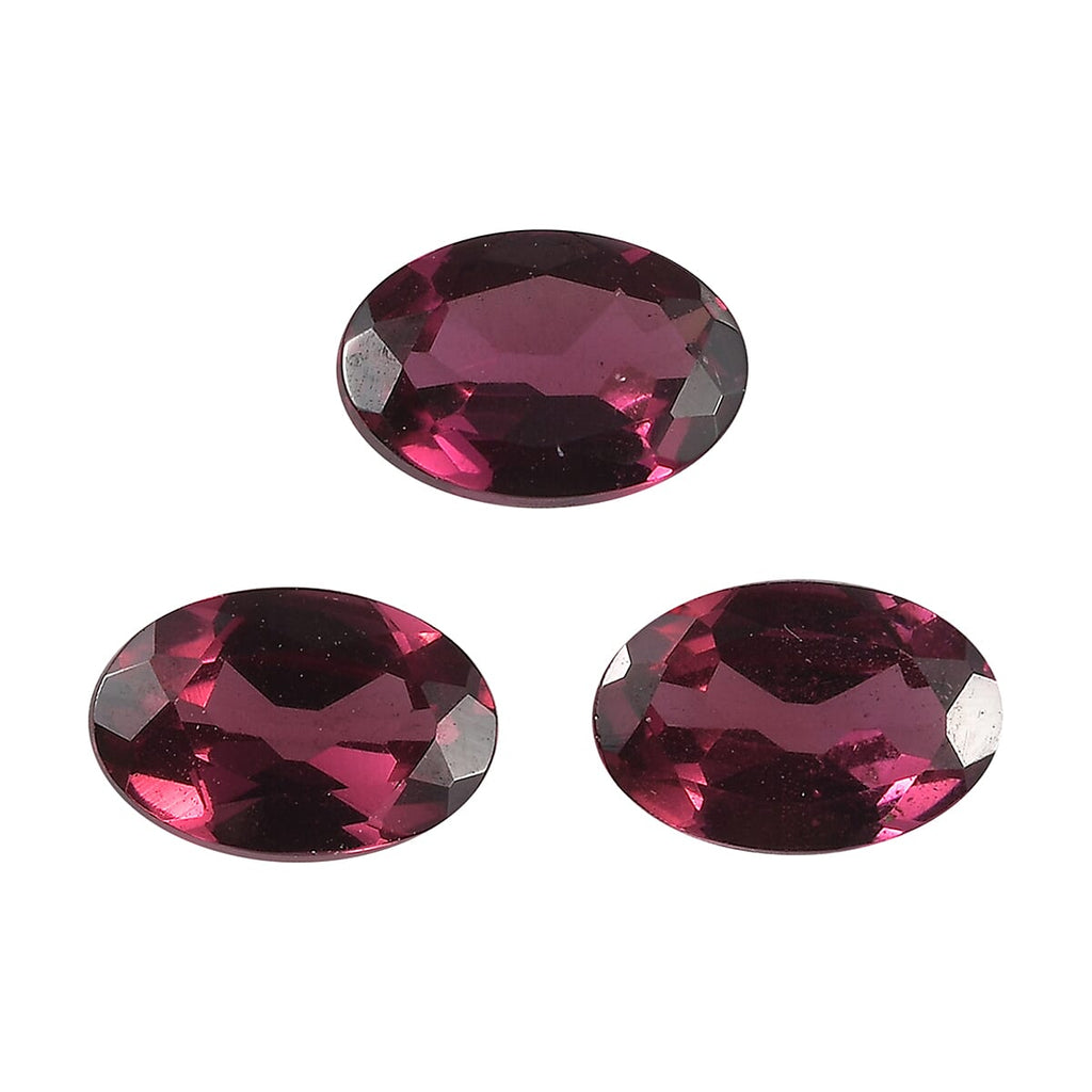Rhodolite Garnet Oval 6x4 mm