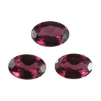 Rhodolite Garnet Oval 6x4 mm