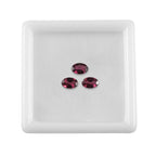 Rhodolite Garnet Oval 6x4 mm