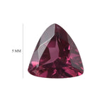 Rhodolite Garnet Trillion 5 mm