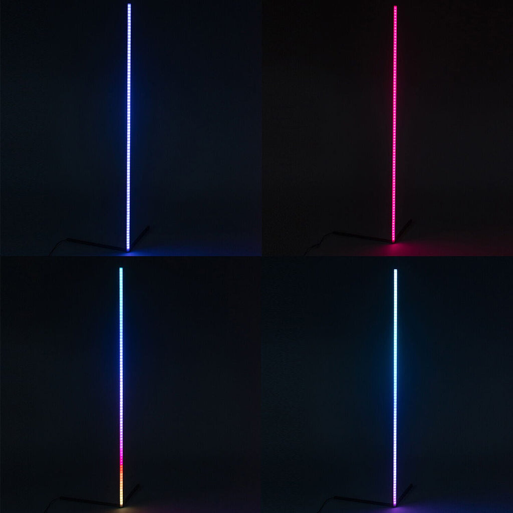 Right Angle Colour Floor Lamp (Size 56x40x140cm)