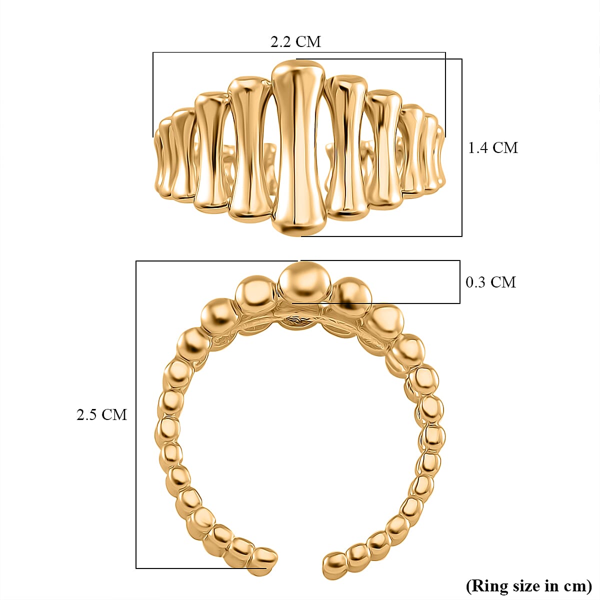 Designer Inspired Adjustable Drip Ring 7863373 4