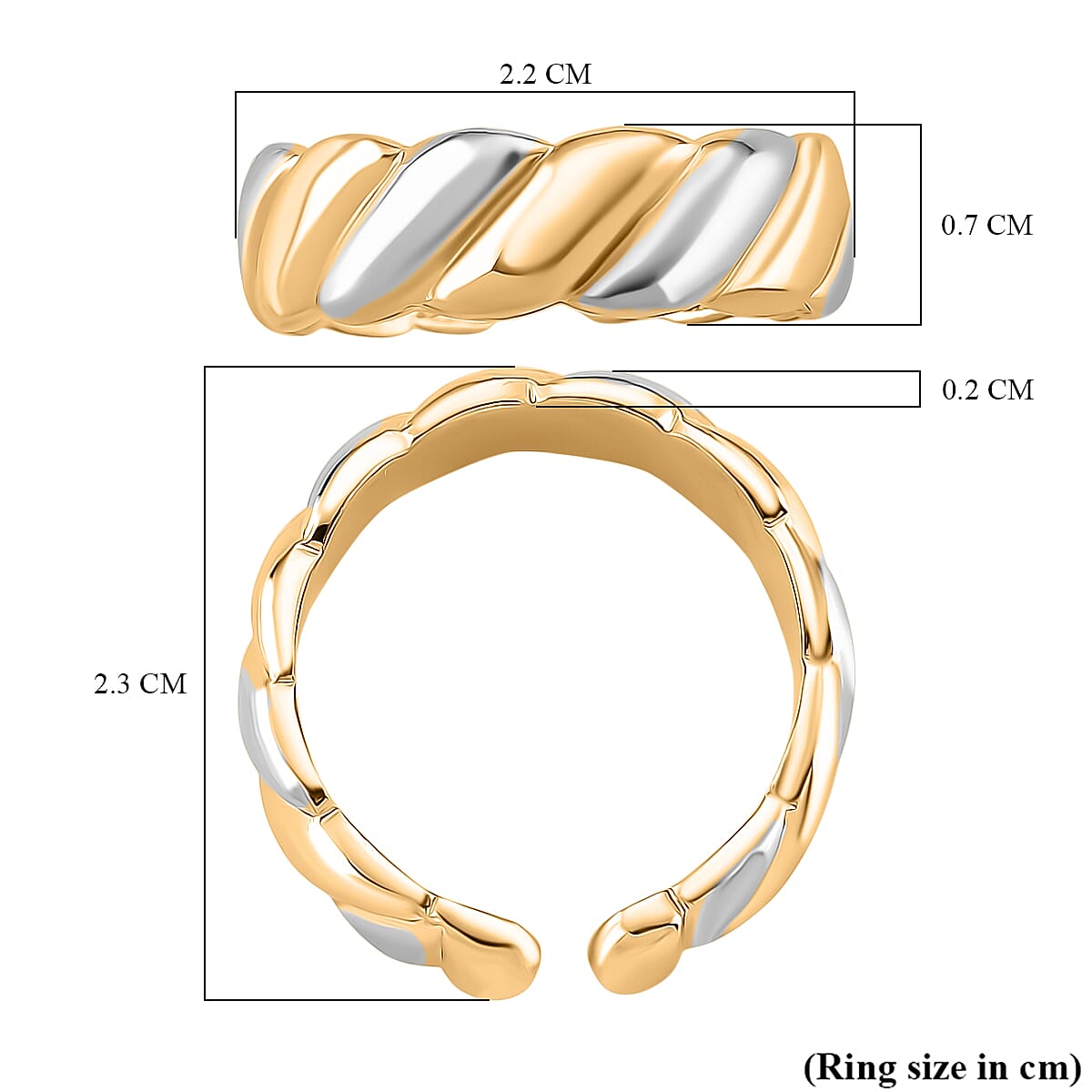 Magnetic Dual Color Ring 8196317 5