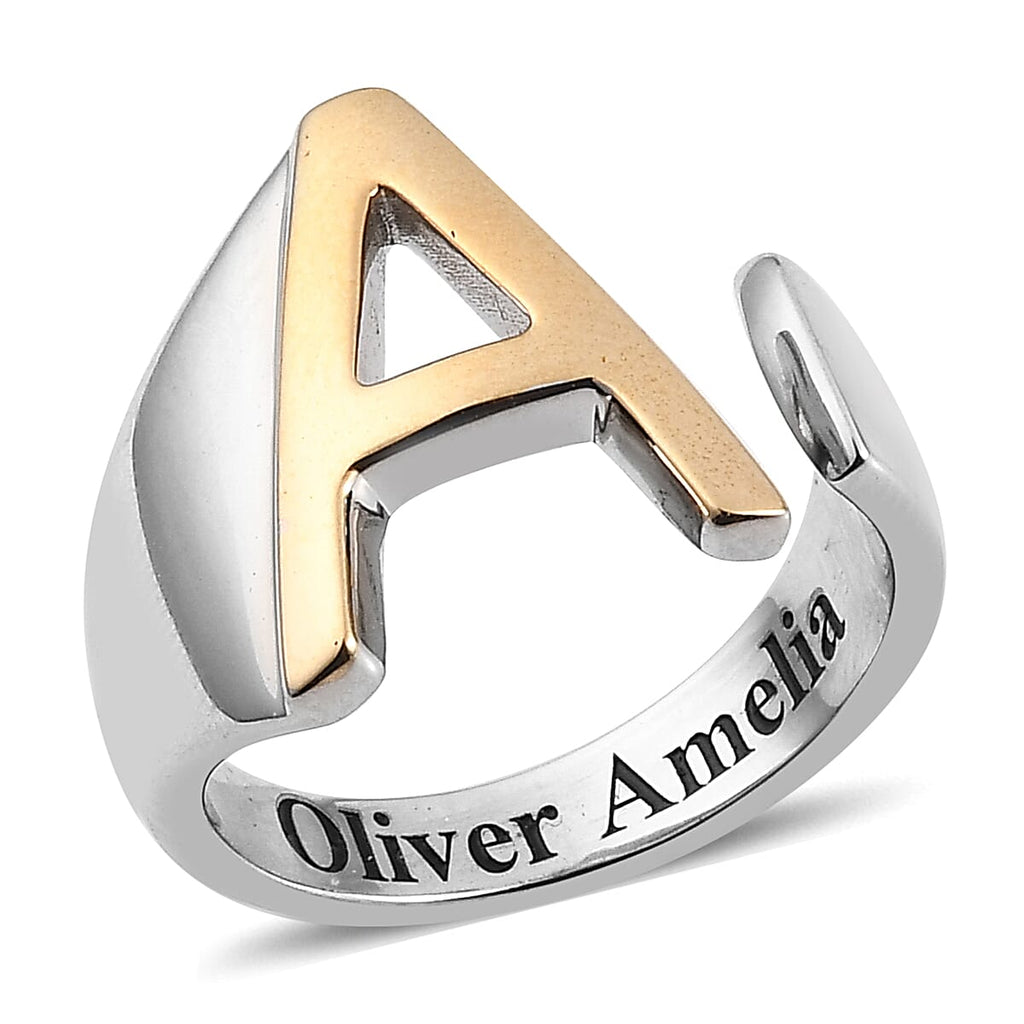Ring in Yellow Gold Tone (Plain)