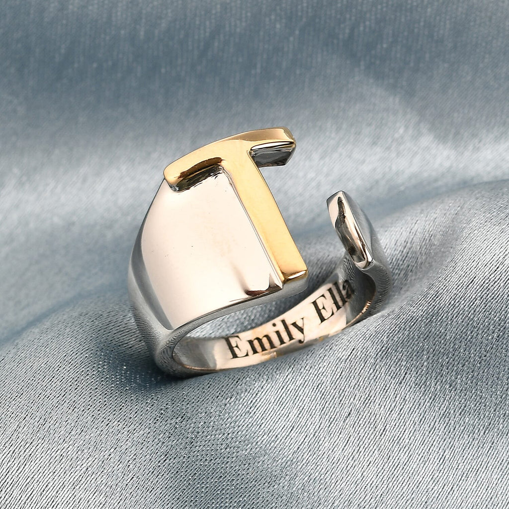 Ring in Yellow Gold Tone
