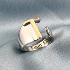 Ring in Yellow Gold Tone