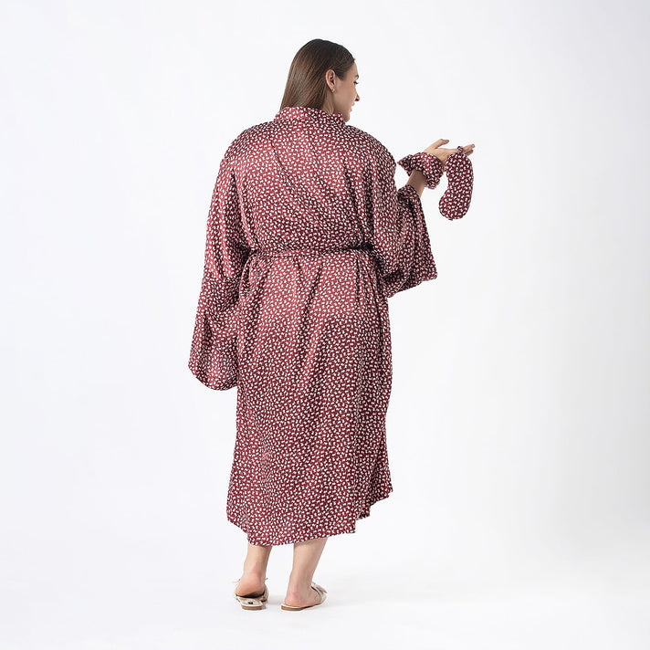 TAMSY Robe with Eye Mask and Scrunchy 7557908 2